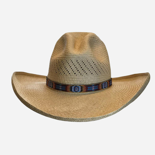 Calhoun Palm Leaf Straw Cowboy Hat
