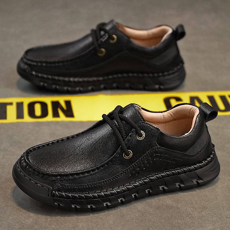 š„Last day of saleš„Men's Casual Comfortable Wear-Resistant Non-Slip Genuine Leather Hand-Sewn Futian Shoes