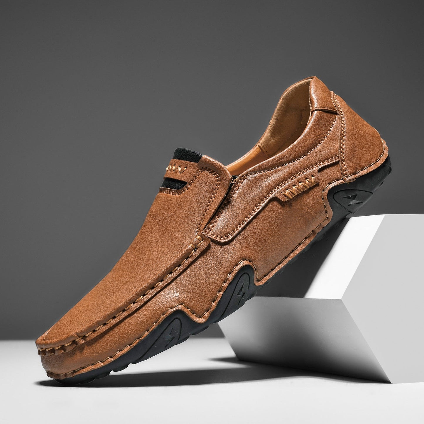 Last Day 60% OFF🔥⏱️Christmas Promotion⏱️🔥Men's genuine calfskin leather Slip-On Loafers