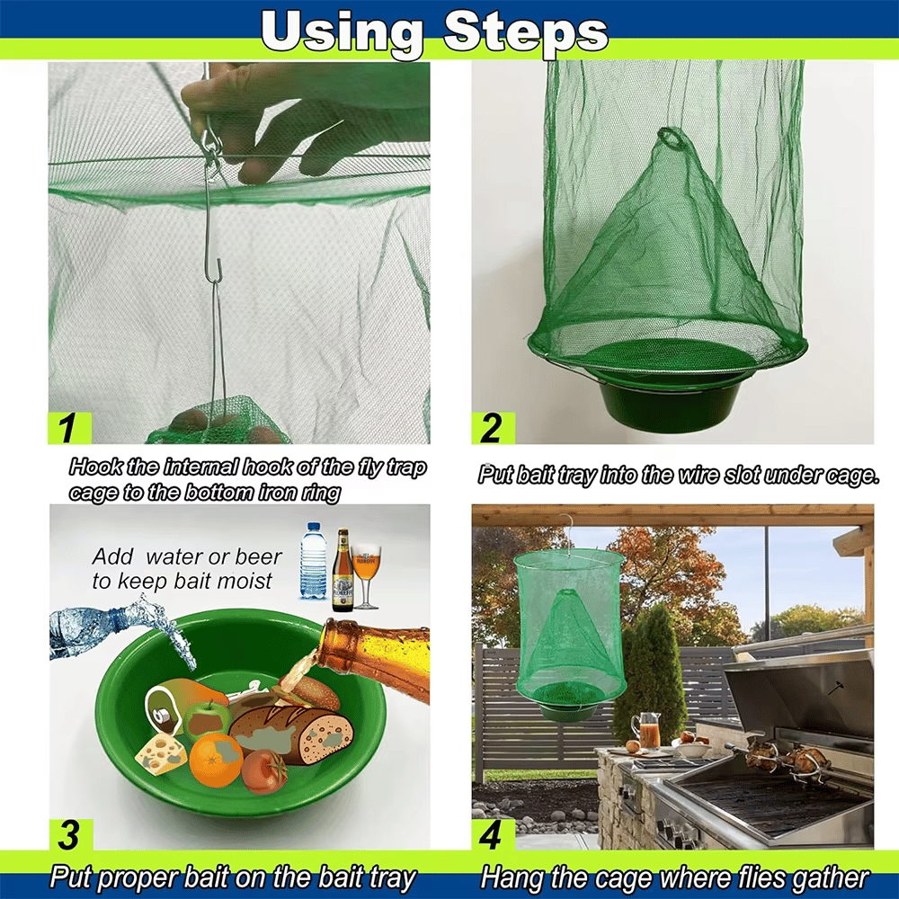 🔥Summer Sale-Fast Fly Catcher- 100% Non Toxic- Reusable