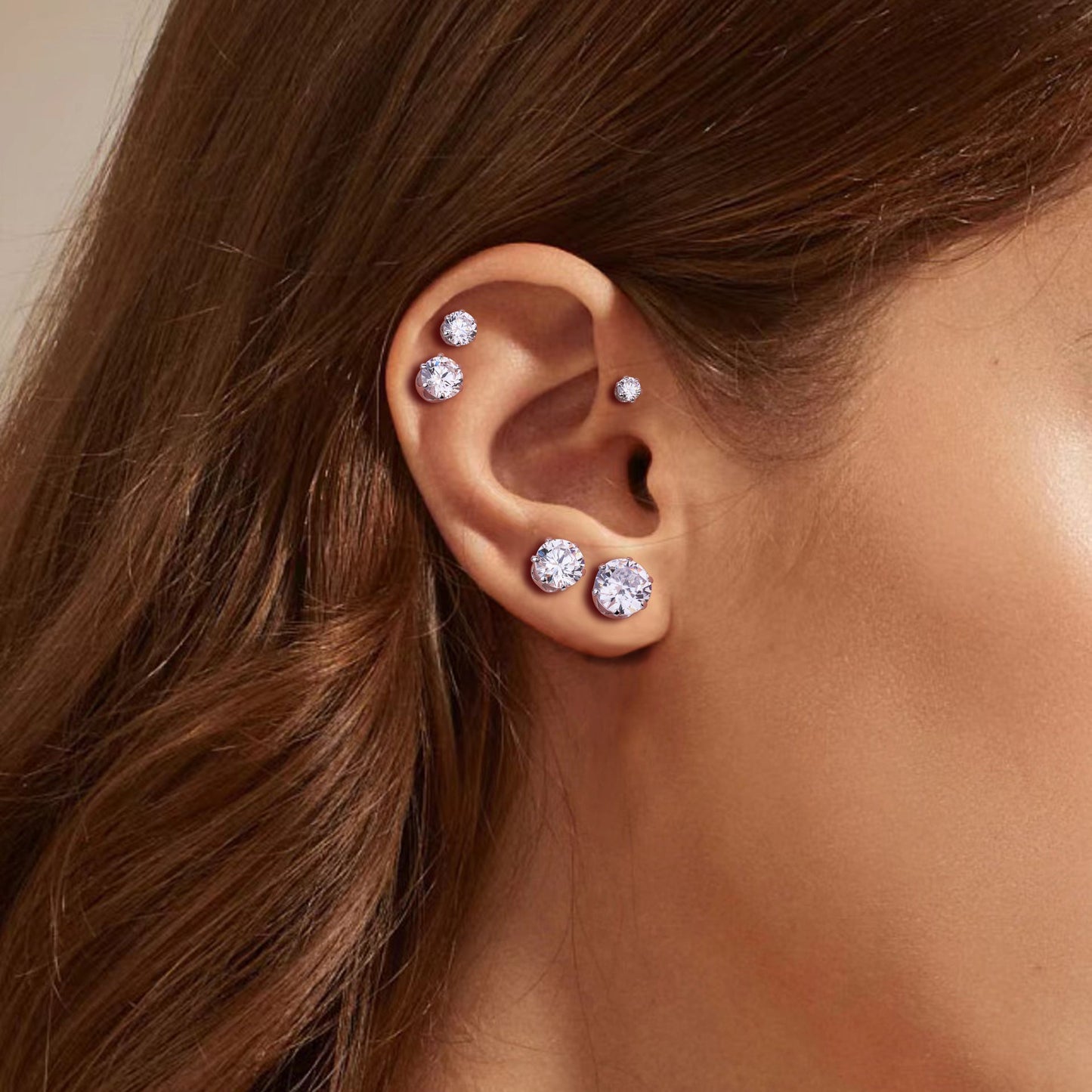 🔥Hot Sale💎Classic 6-Prong Moissanite Earrings💎
