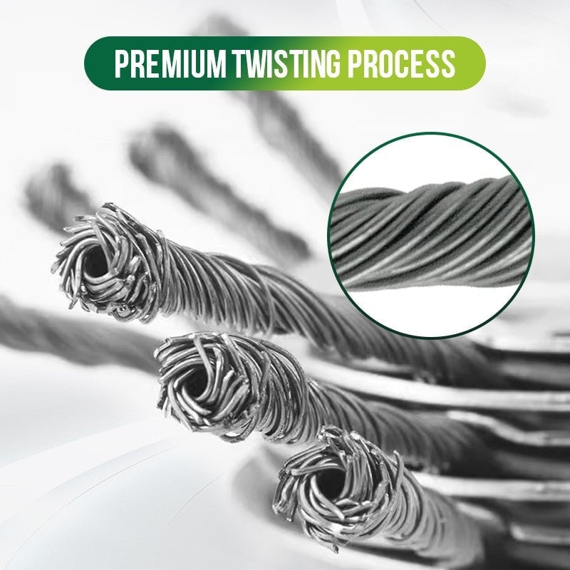 š„BUY 2 GET 1 FREEšØāš¾6 inch Steel Wire Brush Cutter Trimmer Head