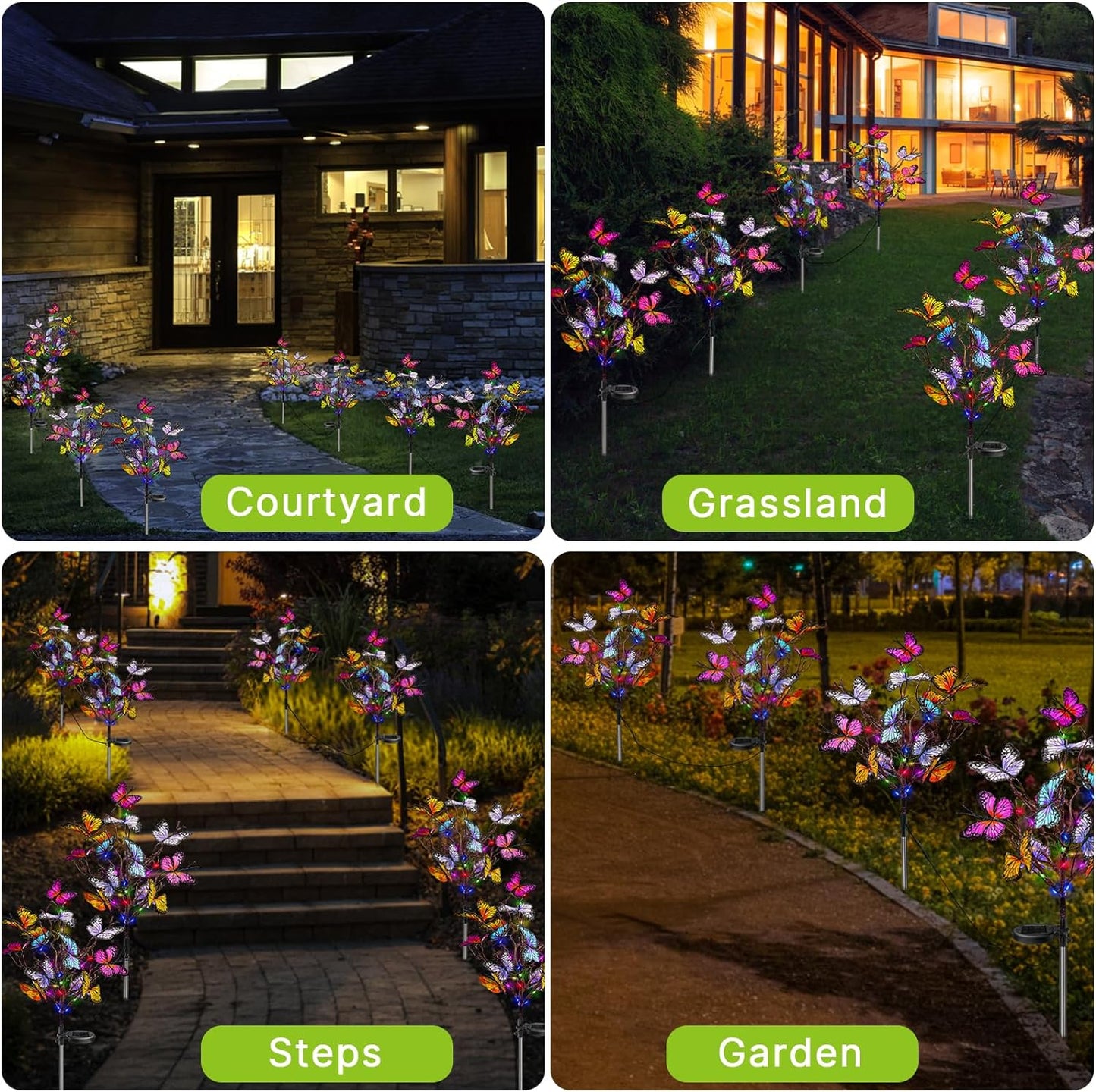 💥Hot Sale 🔥Solar Outdoor Butterfly Lights🦋