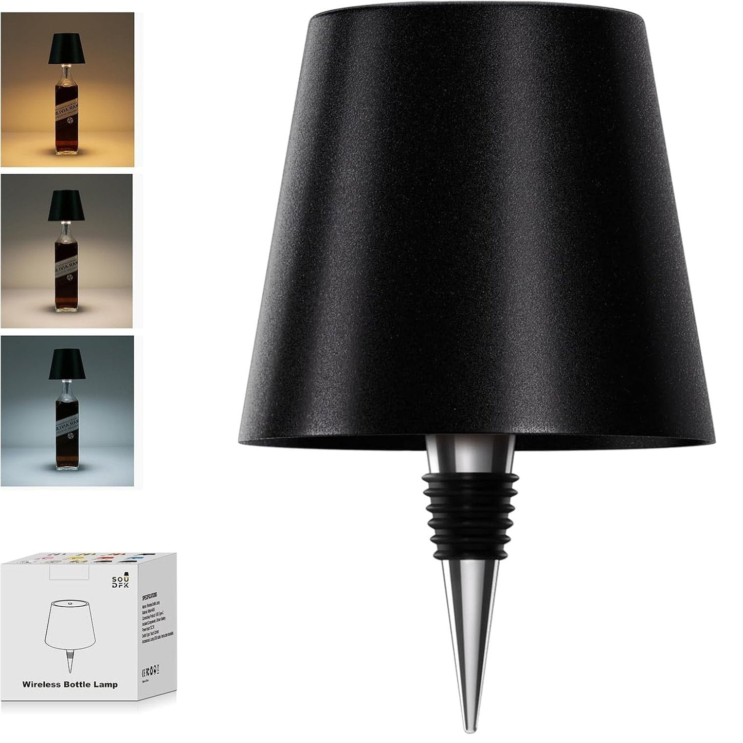 Last Day Promotion!🔥Wireless Bottle Lamp - RGB Mode/ 3 Color Mode