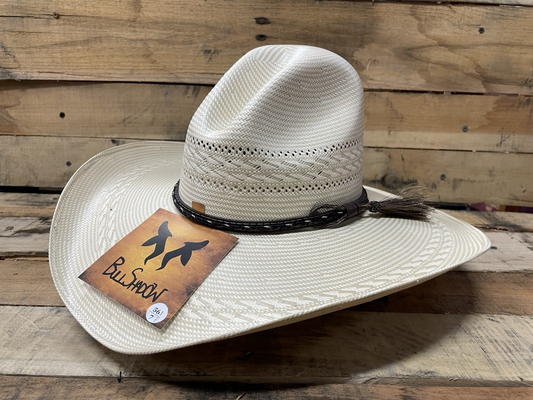 Natural Cowboy Western Straw Hat 750X Gus Style
