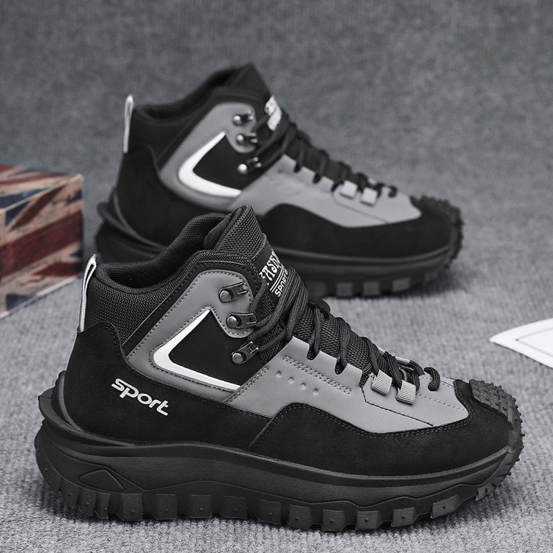 ⏰LAST DAY-70% OFF🛒)Men's Outdoor Hiking Boots - Waterproof, Non-Slip, Puncture-Proof And Smash-Proof;