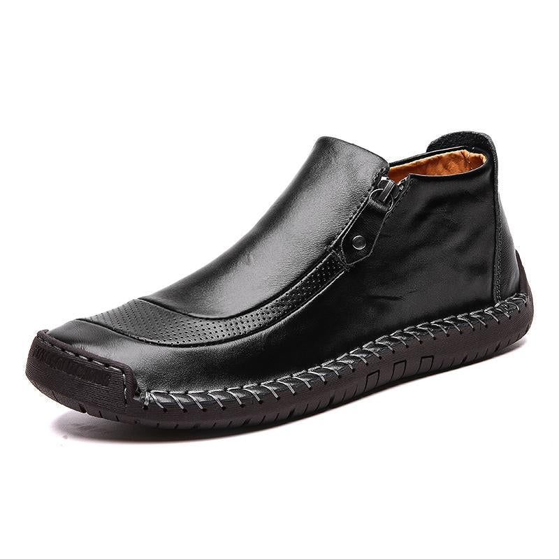 Men of high men's shoes by hand for outdoor leisure shoes boots