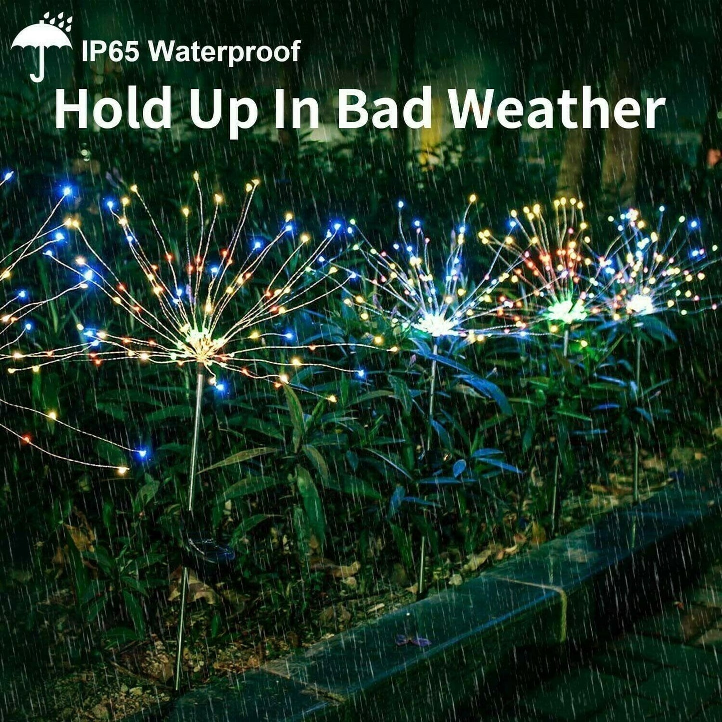 🔥Hot Sale-49% OFF🔥Outdoor Solar Fireworks Light✨