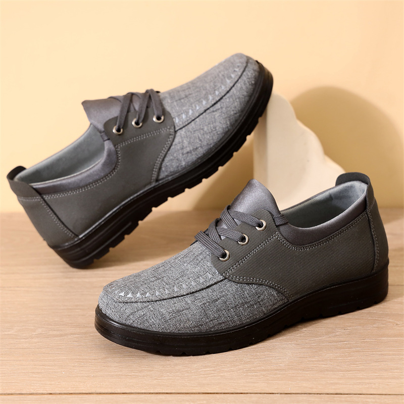 Men's Breathable Lightweight Lace Up Loafers Walking Shoes (Limited 50%off)