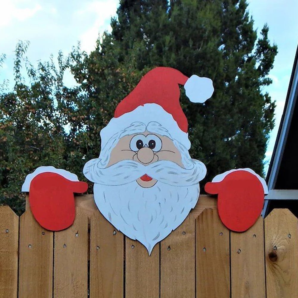 🔥Garden Christmas decoration wooden plaque