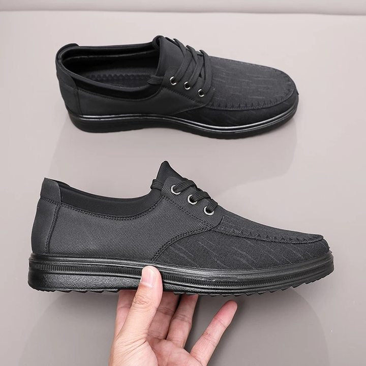 Men's Breathable Lightweight Lace Up Loafers Walking Shoes (Limited 50%off)