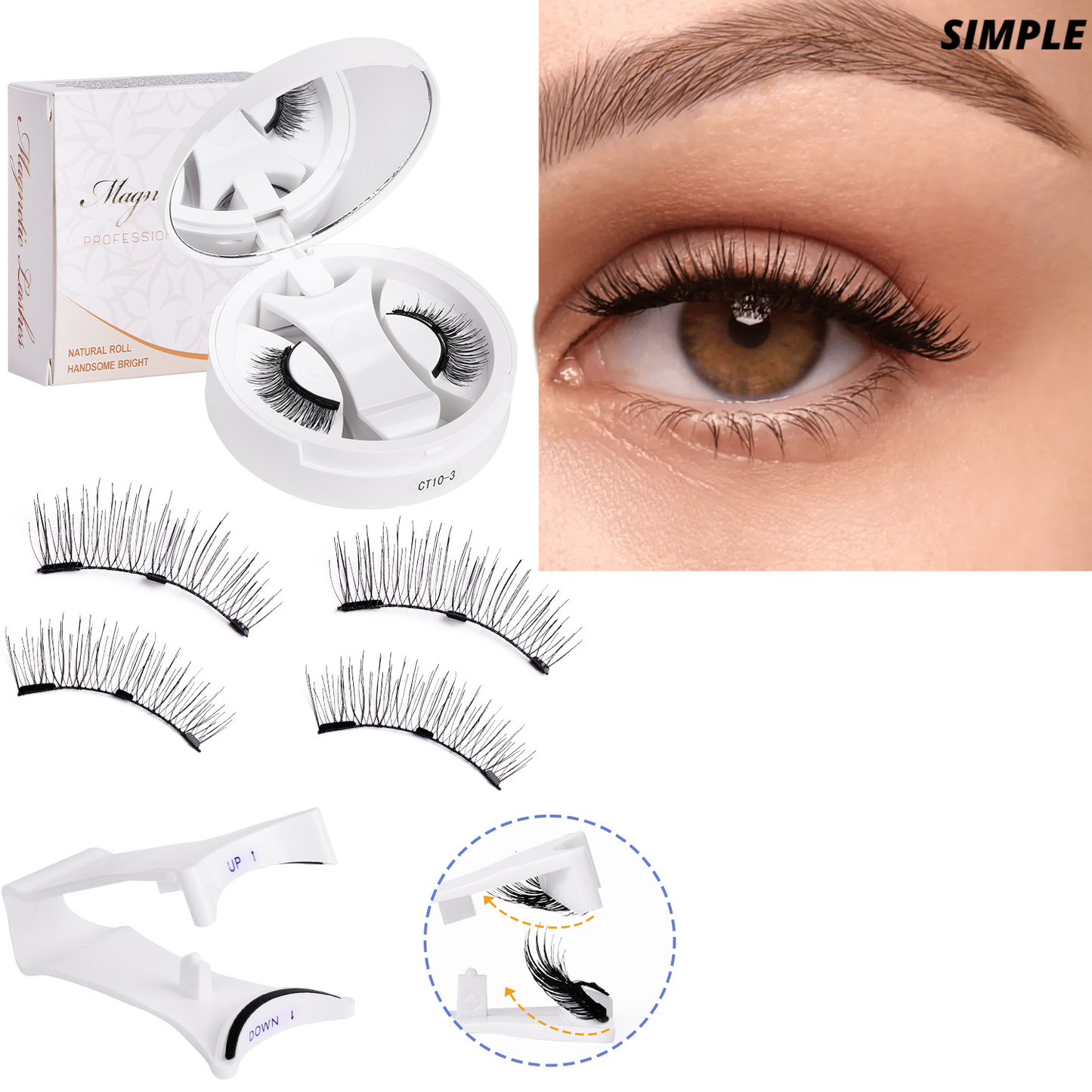 🔥Buy 1 Get 1 Free 🔥Reusable Magnetic Eyelashes💖