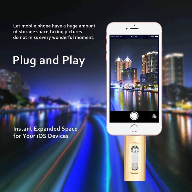 ⚡3 in 1 Flash Drive, Portable High Speed USB 3.0 Memory Storage📱