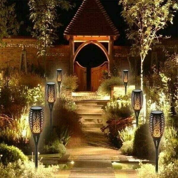 🔥LAST DAY 49% OFF🔥Flame Solar Garden Lights