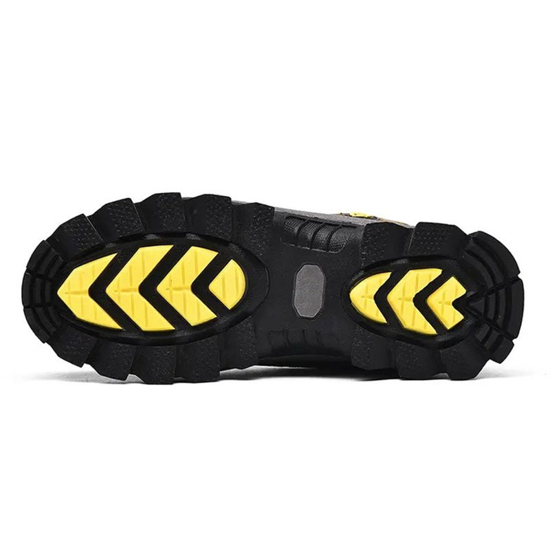 Men's Genuine Leather Comfy Arch Support  Hiking Orthopedic Shoes