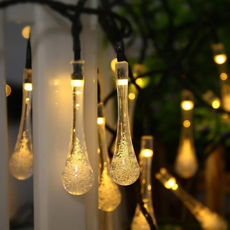 🔥49% OFF🔥Water Drop Solar Lights