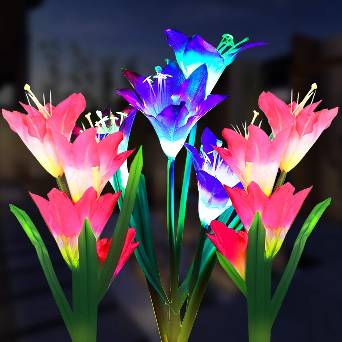 🔥Hot Sale-49% OFF🔥Outdoor Solar Lily Flower Light 🌷