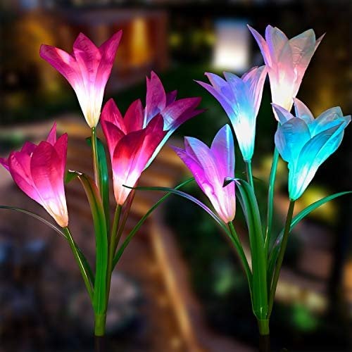 🔥Hot Sale-49% OFF🔥Outdoor Solar Lily Flower Light 🌷