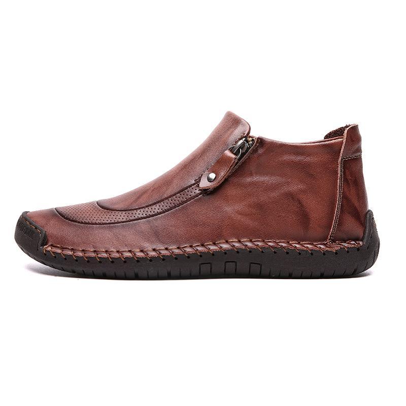 Men of high men's shoes by hand for outdoor leisure shoes boots