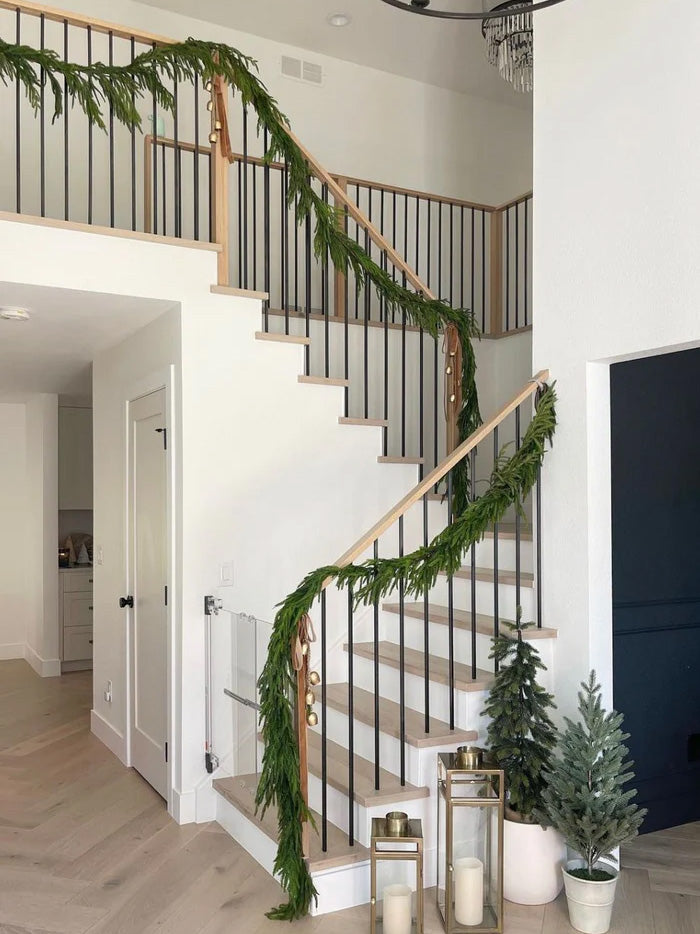 🎅Early Christmas SALE✨Real Touch Deluxe Norfolk Pine Garland🌿
