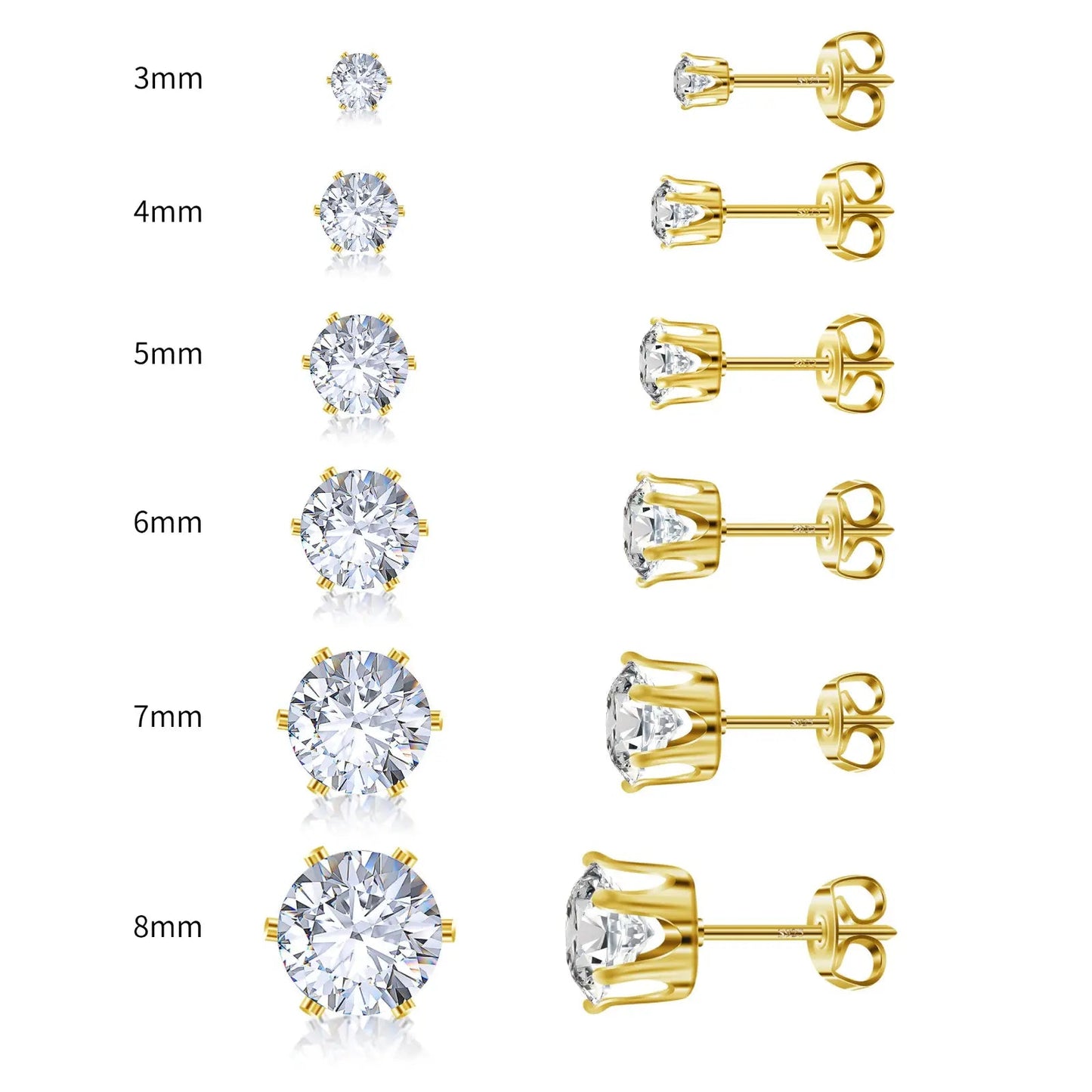 🔥Hot Sale💎Classic 6-Prong Moissanite Earrings💎
