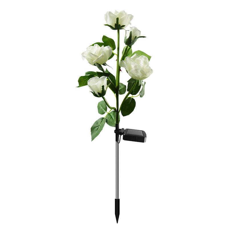 🔥Hot Sale-49% OFF🔥Outdoor Solar Rose Light 🌷