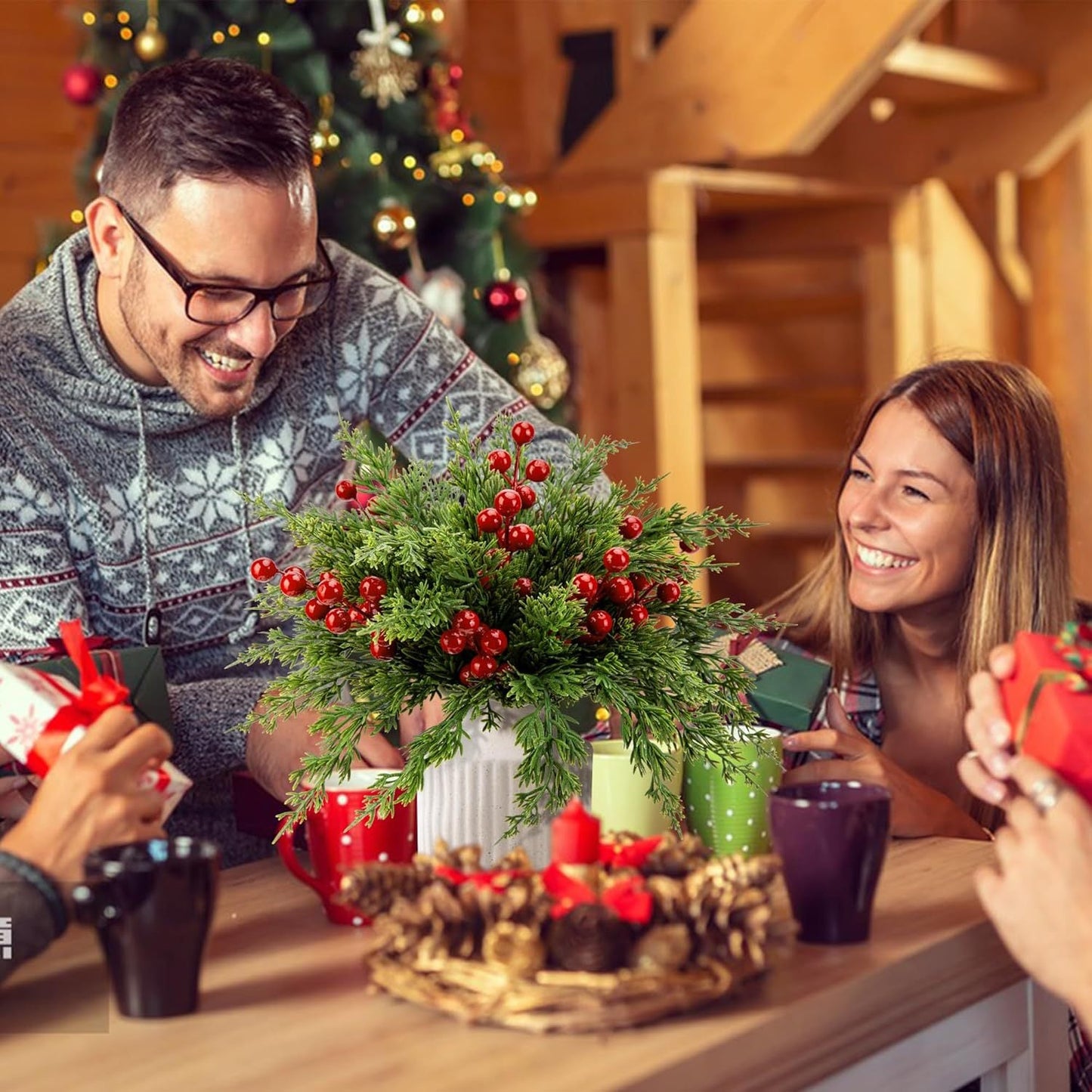 🔥Only $7.99🔥The Best Holiday Greenery - Realistic Norfolk Pine Stems
