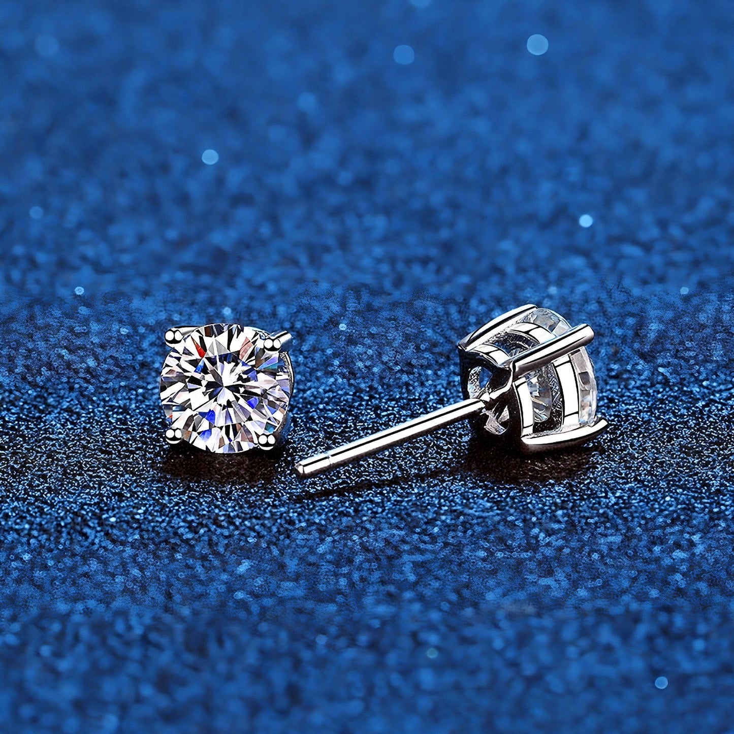 🔥Hot Sale💎Classic Four-Prong Moissanite Earrings