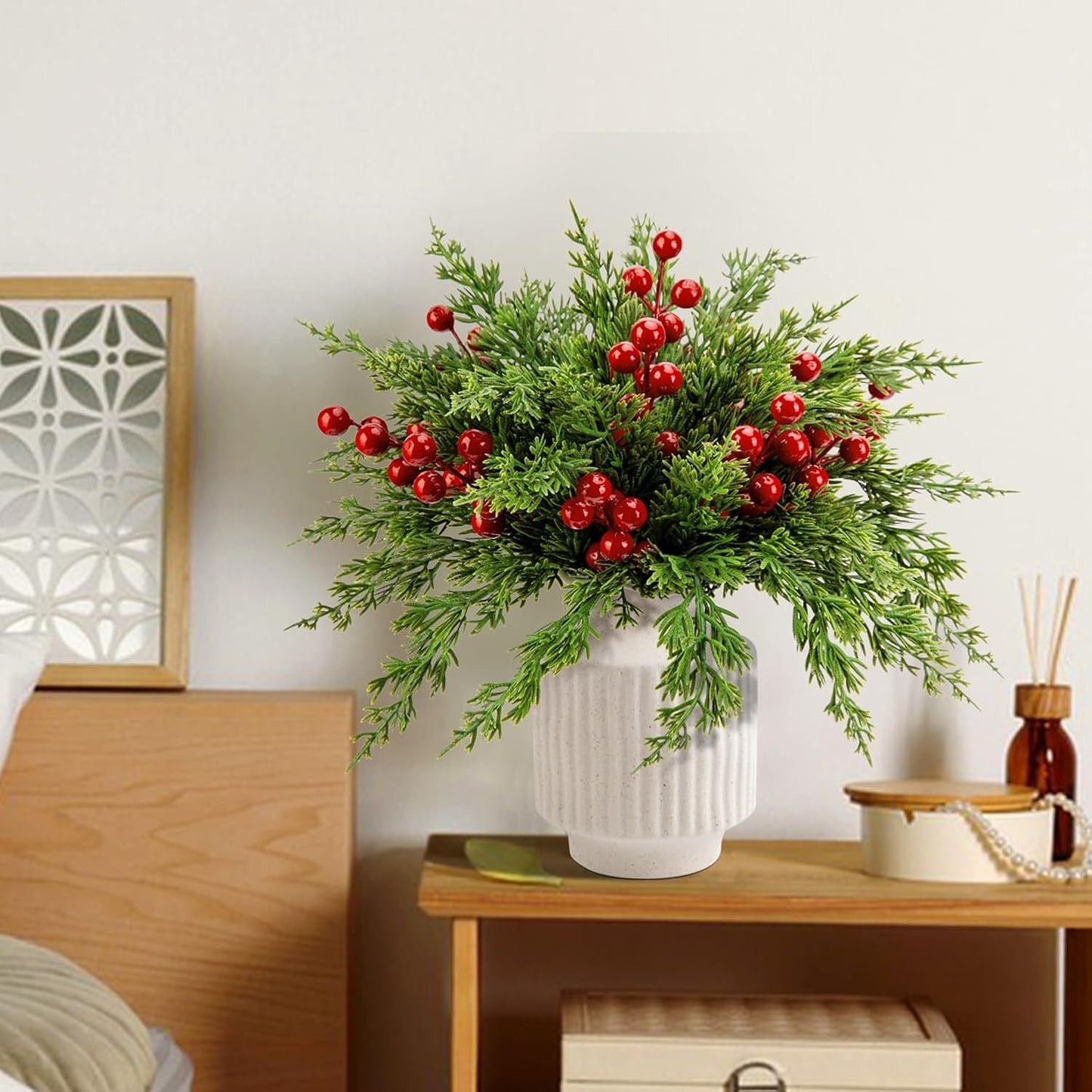 🔥Only $7.99🔥The Best Holiday Greenery - Realistic Norfolk Pine Stems