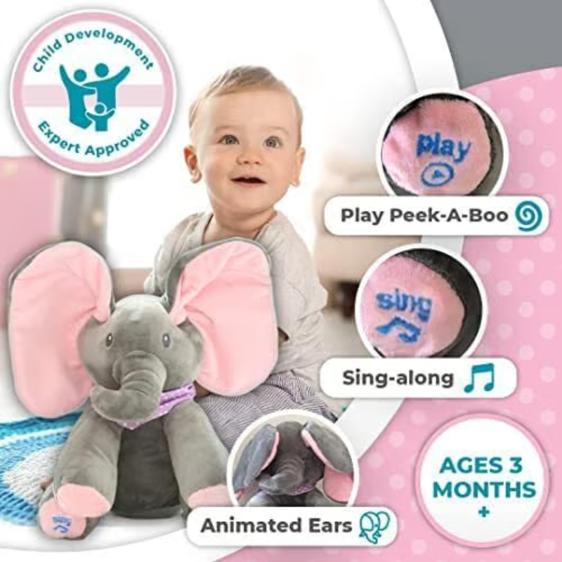 💝MelodyHugs-Musical Elephant Plush Toy💝