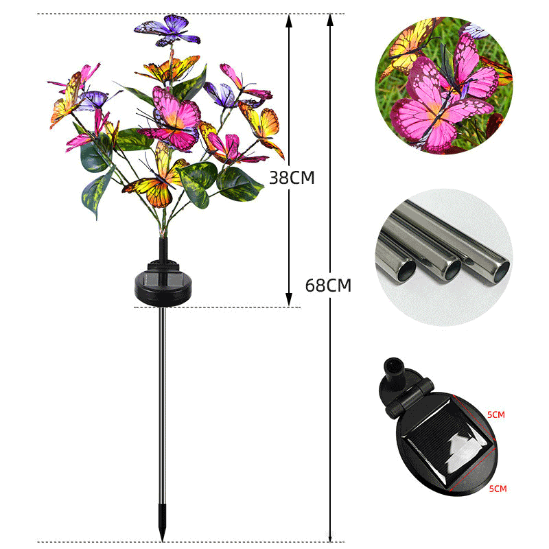 💥Hot Sale 🔥Solar Outdoor Butterfly Lights🦋