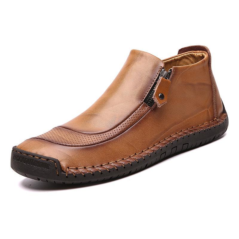 Men of high men's shoes by hand for outdoor leisure shoes boots