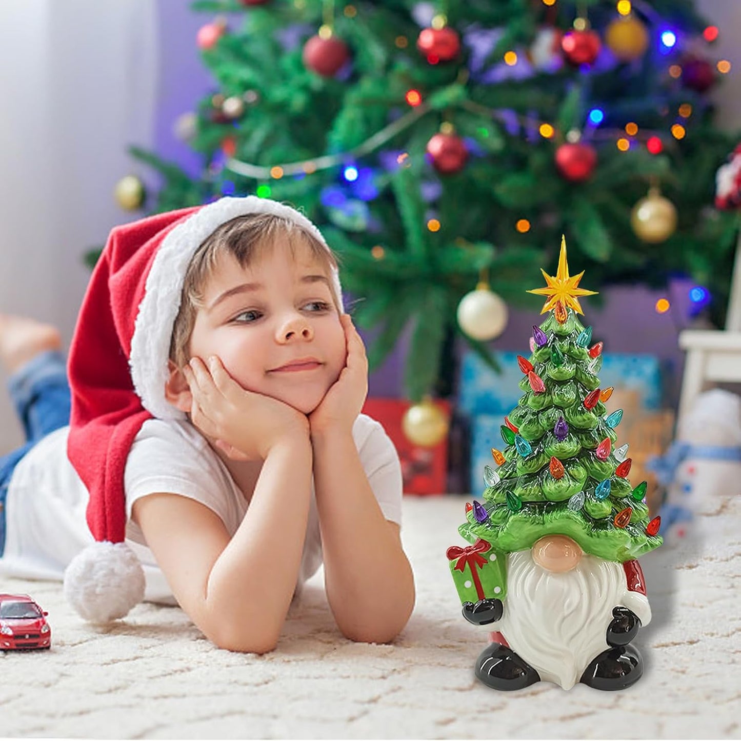 🔥HOT SALE 50% OFF🎄DIY Lighted Gnome Tree - Best Gift For Family