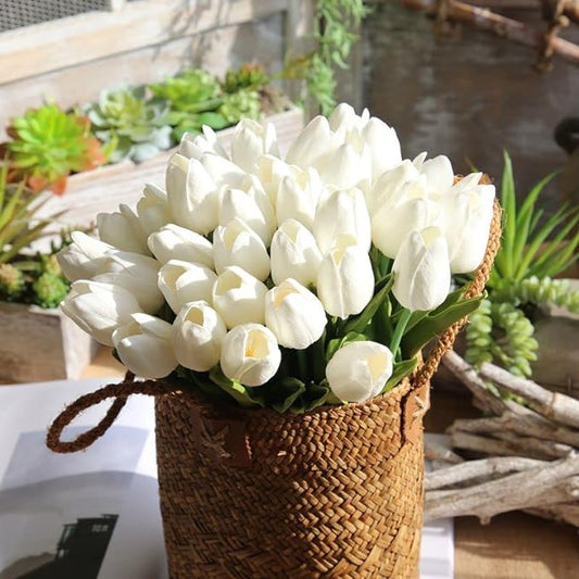 ✨$6.99 On Sale Today Only💥-UV Resistant Lifelike Artificial Tulips Flowers💐