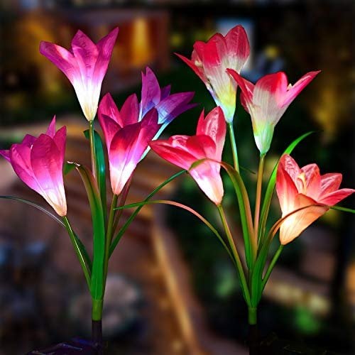 🔥Hot Sale-49% OFF🔥Outdoor Solar Lily Flower Light 🌷