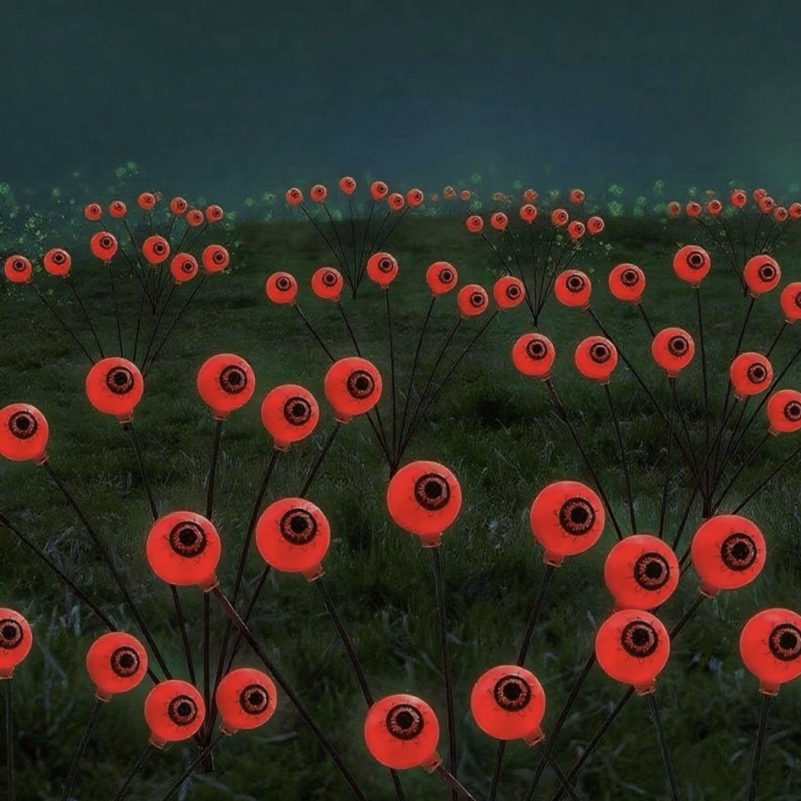 🎃Halloween Sale 49% OFF - Solar Eyeball Swaying Firefly Lights