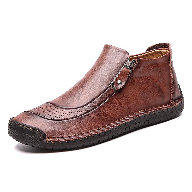 Men of high men's shoes by hand for outdoor leisure shoes boots