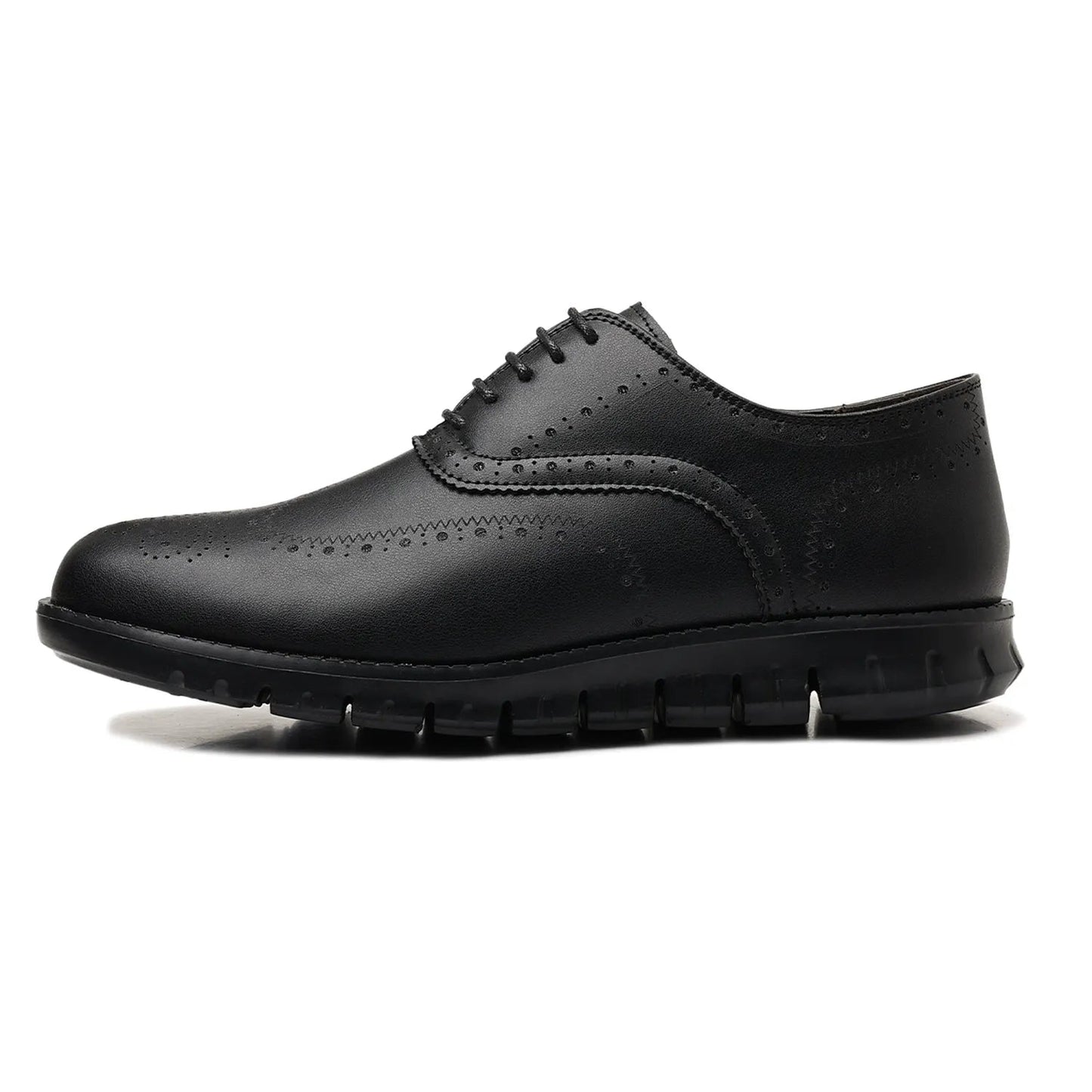 ⏰Promotion 70% OFF - Men's orthopedic comfortable genuine leather carved Oxford shoes
