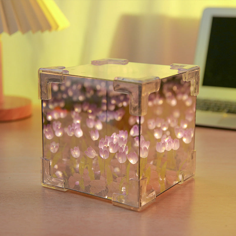 🎁Mother's Day Hot Sale-DIY Tulip Mirror Light